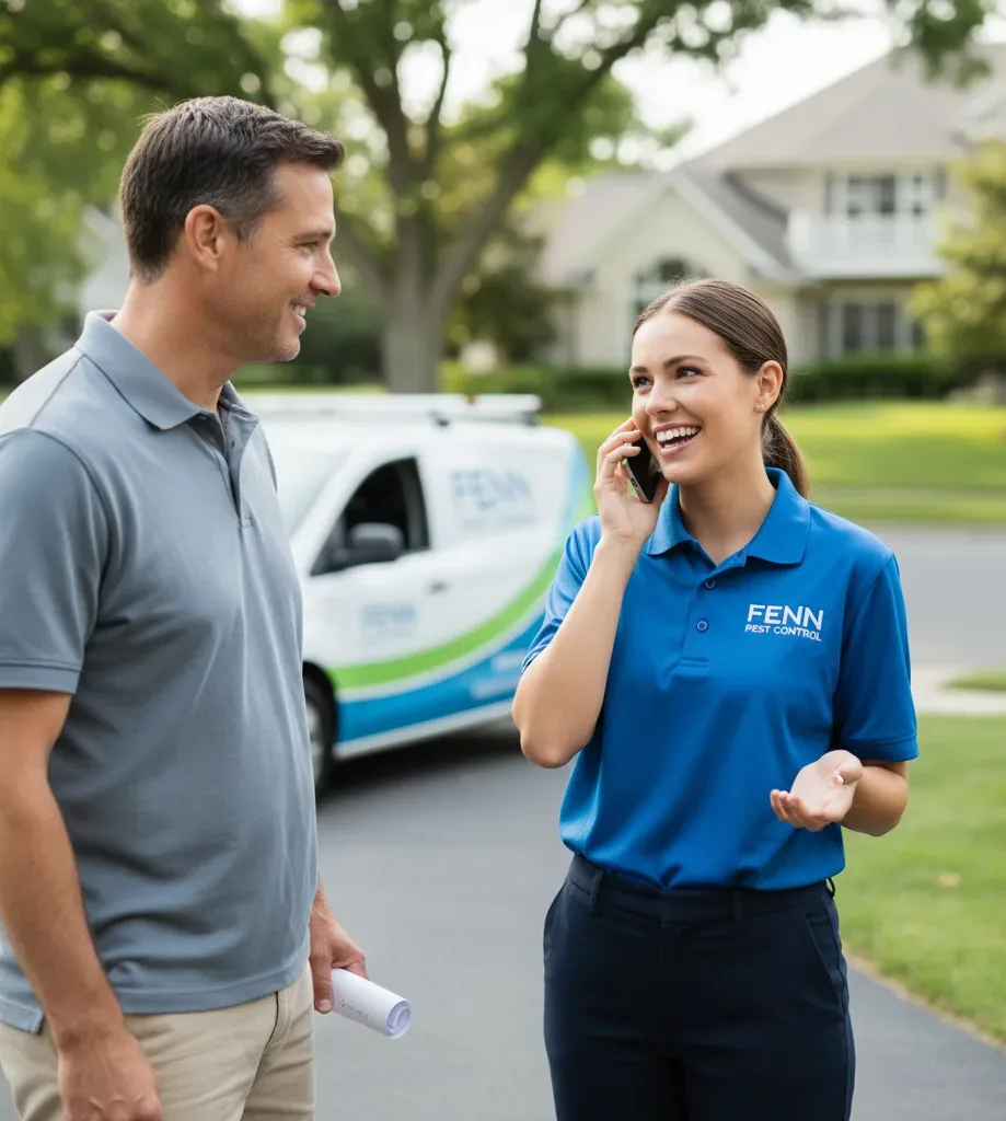 Fenn Pest Control customer support in Hurley